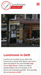 Mobile Screenshot of lunchroomleonidasdelft.nl